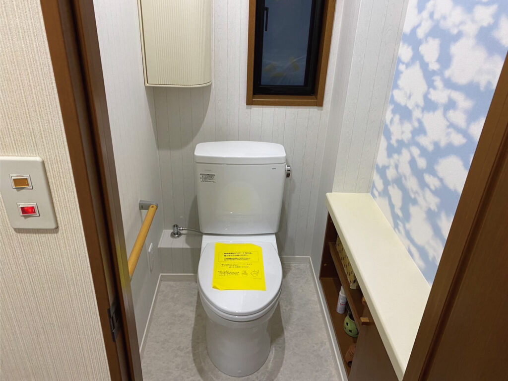 トイレ設置工事